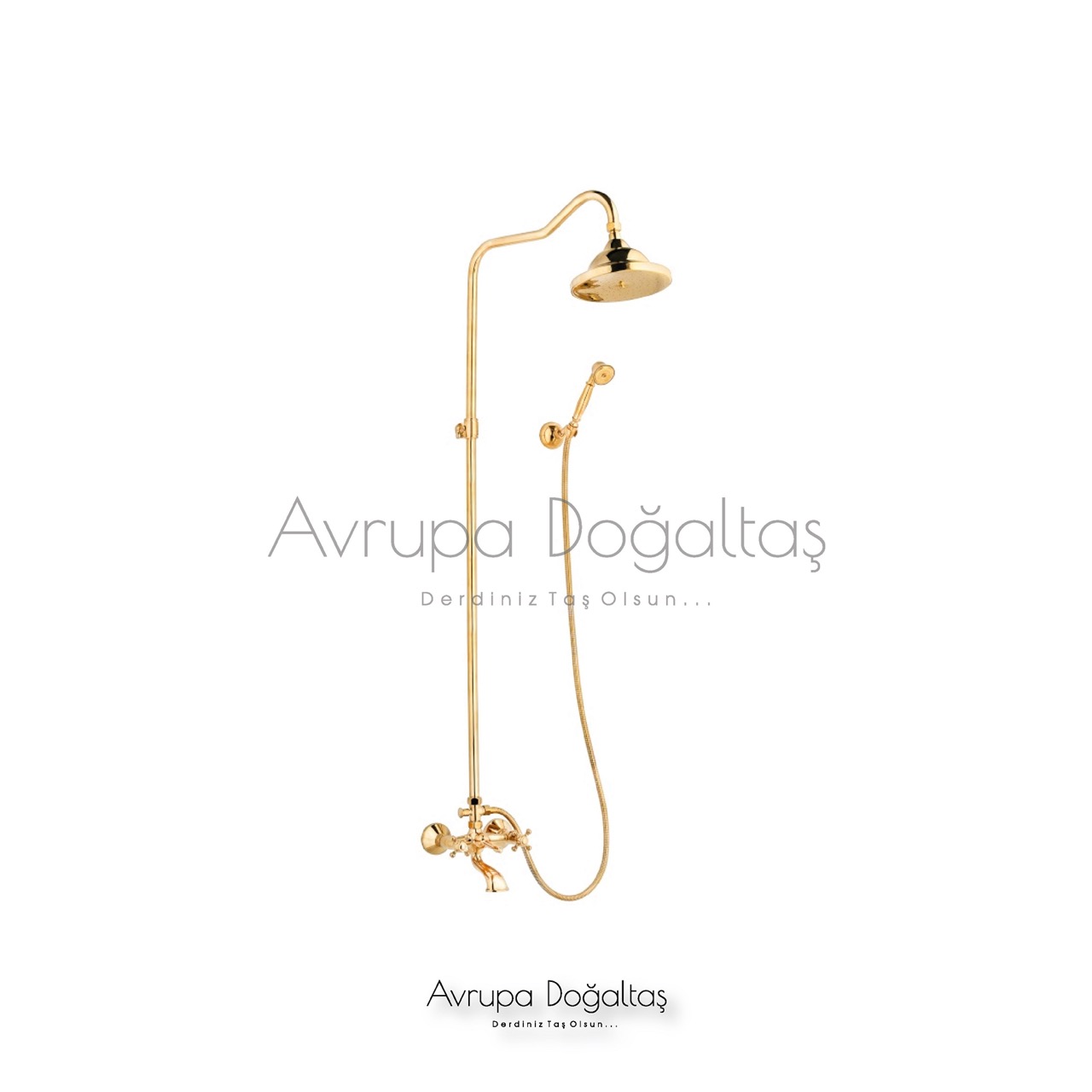 Borulu Banyo Takımı Gold